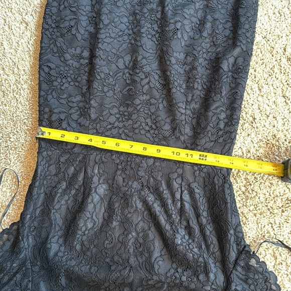 DVF Diane Von Furstenberg Ainsley Lace Sheath Dress Black - Picture 11 of 15